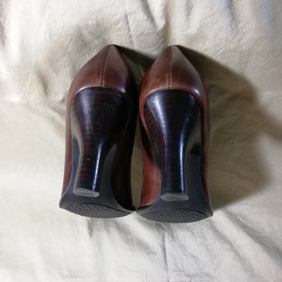 Naturalizer brown healed loafers size 7.5 - Picture 5 of 8